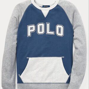 Ralph Lauren Polo Cotton Spa Terry Sweatshirt 4 / 4T - Clancy Blue - Worn 1 Time